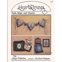 Vintage Cross Stitch Patterns, Heartstrings Faith Hope and Charity Chris... - £6.87 GBP