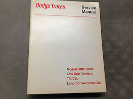 1971 1972 1973 1974 Dodge Camion Modelli 500-1000 Basso Cabina Tilt Servizio - £47.29 GBP