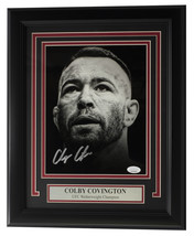 Colby Covington Signed Framed 8x10 UFC Photo JSA ITP - £136.82 GBP