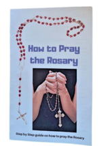 How to Pray the Rosary Prayer Tri-fold Card, New, # PC-08 - $2.78 CAD