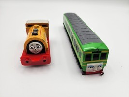TWO 1991 THOMAS THE TANK ENGINE DIECASTS Played With BILL &amp; DAISY Rare H... - $13.05