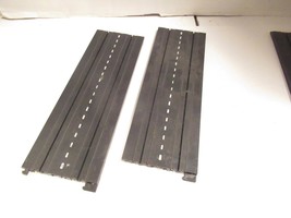 VINTAGE TYCO ROAD RACE- TWO 9&quot; STRAIGHT TRACKS #5748 W/TABS- B2R - £2.18 GBP