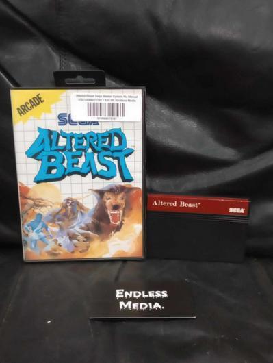Altered Beast Sega Master System Item and Box Video Game - $28.49