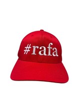 # rafa Red Mens Flex Fit Strap Back Hat Adjustable Port Authority - £11.98 GBP