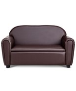 Kids Sofa Armrest Chair with Storage Function - Color: Brown - €144,75 EUR