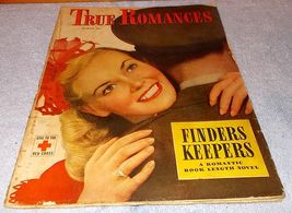 Vintage True Romances Gossip Magazine March 1946 Macfadden Publication - £7.58 GBP