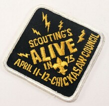 ALIVE 1975 April 11-12th Gold Chickasaw Council Boy Scouts of America BS... - $9.47
