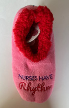 Nurses Have Rhythm Snoozies Slippers Size Small (5-6) - £11.79 GBP