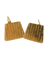 Engraved Solid Gold Mens Cufflinks 9K Gold Antique Cufflinks - €607,48 EUR