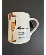 NEW Orange Mimosa Theme Double Sided Coffee Tea Mug By Luna And Sage - $23.22 CAD