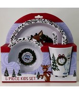 Bumble Melamine Kids 5 Piece Kids Set RUDOLPH THE RED-NOSED REINDEER New - $29.72 CAD
