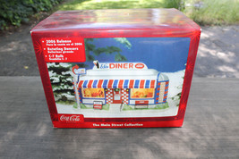 Coca-Cola 2006 Main Street Collection “Ed’s Diner” MINT SEALED LB - $39.95