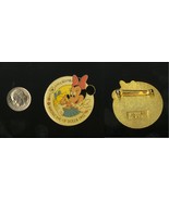 WALT DISNEY WORLD 4TH ANNUAL SHOWCASE OF DOLLS 1992 PIN MINNIE MOUSE 2350 - €7,77 EUR