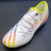 Adidas Predator Edge 3 Low Multi-Ground Boots White/Yellow GW0954 - $107.00