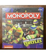NEW Monopoly Teenage Mutant Ninja Turtles Property Trading Game TMNT 201... - $26.13