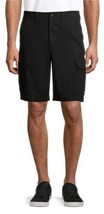George Clothing Black Soot Stretch Cargo Shorts - 36 - £2.22 GBP