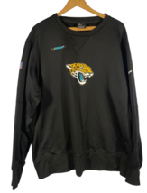 Nike Jacksonville Jaguars Sweatshirt XL Mens Black Crewneck On Field NFL... - $1,487.81 MXN