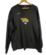 Nike Jacksonville Jaguars Sweatshirt XL Mens Black Crewneck On Field NFL... - $1,487.81 MXN