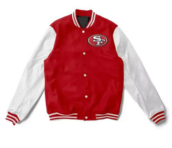 Mens San Francisco 49ers 80’s Varsity Jacket - $106.66+