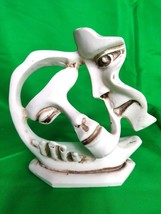Pair of Faces Masks and Hand Sculpture - £29.19 GBP