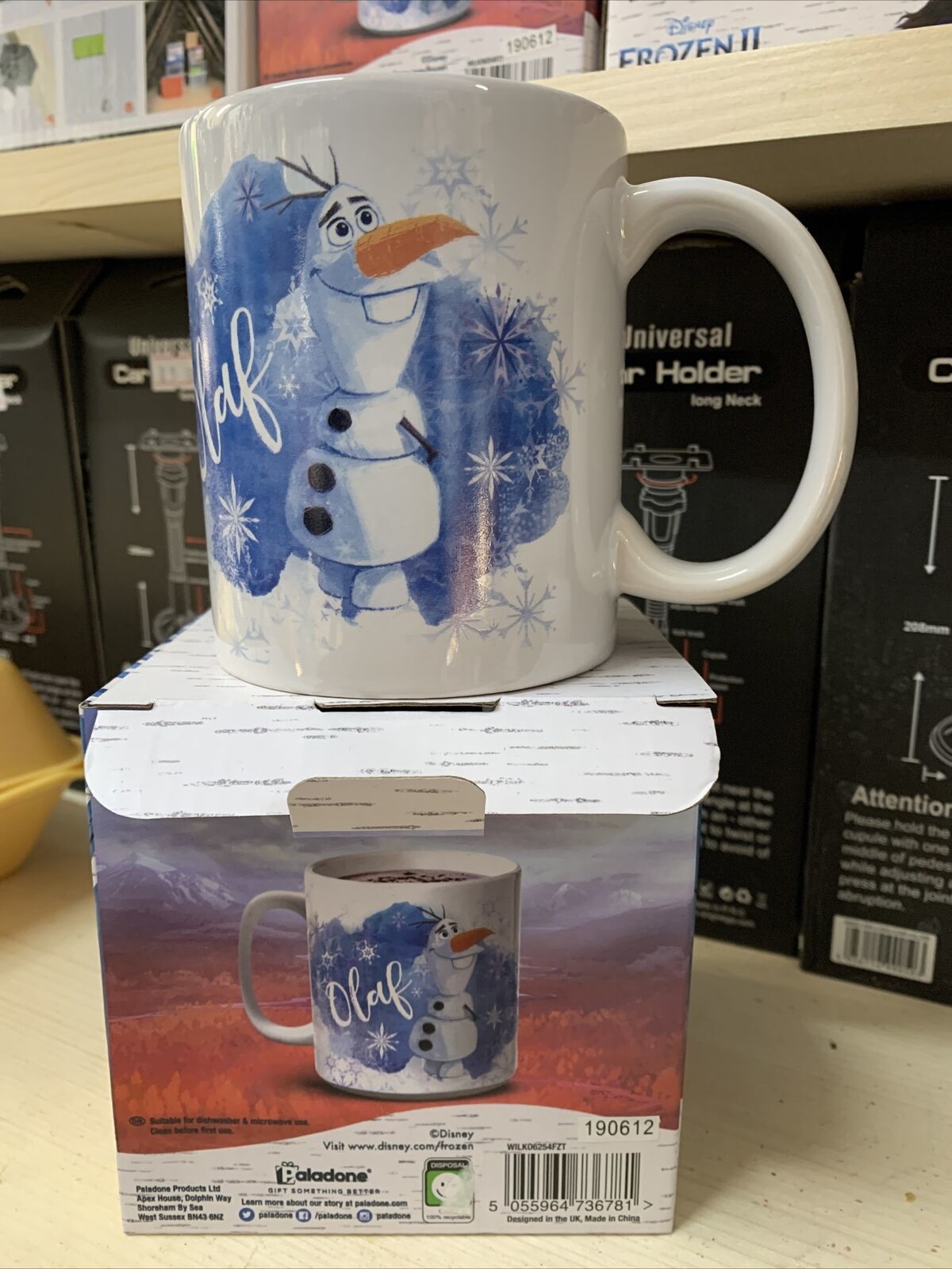 Disney Olaf Frozen II Boxed Mug New Shop Clearance - $7.95