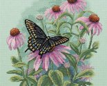 Dimensions &#39;Butterfly and Daisies&#39; Counted Cross Stitch Kit, 14 Count Li... - £10.96 GBP