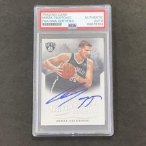 2012-13 Panini Brilliance #252 Mirza Teletovic Signed Card PSA Slabbed Nets - £35.96 GBP