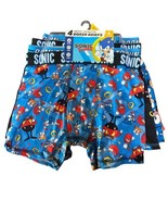 Sonic The Hedgehog Boys Size Large 10-12 Boxer Briefs 4 Pair Pack Underwear - £6.09 GBP