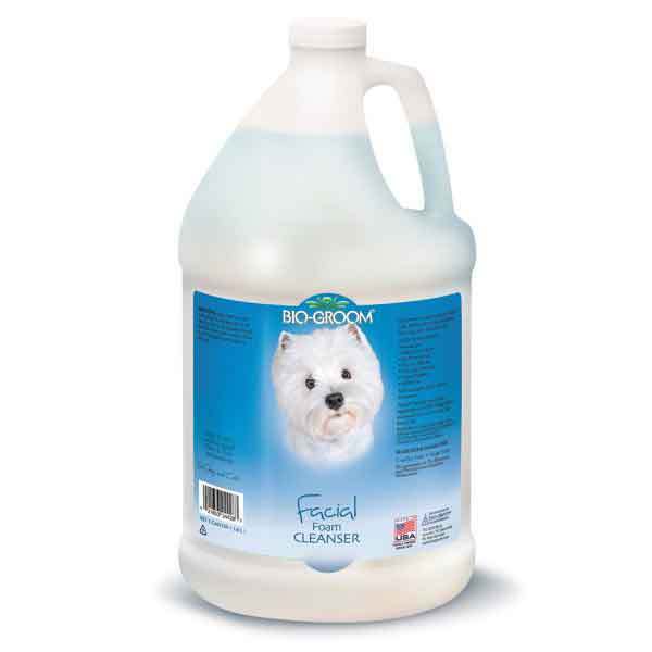 Dog Grooming Facial Foaming Cleanser Mild Hypoallergenic Gentle Treatment Gallon