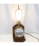 Sangamo Electric Meter Table Lamp 3 Way Switch Springfield IL 7.75&quot; W x ... - $349.44 CAD