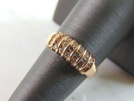 Womens Vintage Estate 14K Yellow Russian Gold Ring 4.6g E4234 - £415.46 GBP