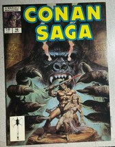 Conan Saga #18 (1988) Marvel Comics B&amp;W Magazine VG+/FINE- - £10.11 GBP