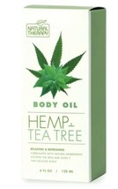 Natural Therapy Body Oil, Hemp+Tea Tree Oil, 4 Fl Oz - £15.01 GBP