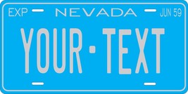 Nevada 1959 License Plate Personalized Custom Auto Bike Motorcycle Moped key tag - $10.99+