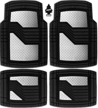 CAT 4PC Heavy Duty Rubber Car Truck Floor Mats Set Semi-Custom Fit For Mercedes  - £38.24 GBP