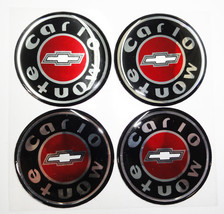 Vintage 90&#39;s Automotive Wheel Center Cap Round Emblem Accent Trim MONTE CARLO 20 - £15.69 GBP