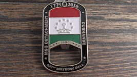 USMC MSG US Embassy Dushanbe Tajikistan 241st Birthday Ball Challenge Co... - $65.33