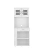 Pantry Double Door Cabinet Folbert, Kitchen, White - $5,481.35 MXN
