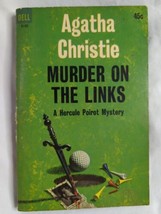 Murder on the Links Mystery Paperback Book by Agatha Christie Suspense 1964 - £13.41 GBP
