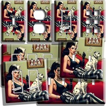 Cruella de Vil SMOKING WITH DALMATIAN DOG LIGHT SWITCH OUTLET WALL PLATE... - €7,86 EUR+