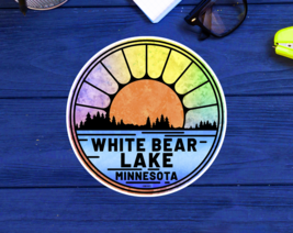 White Bear Lake Minnesota Vinyl Decal Sticker 3&quot; To 5&quot; Indoor Outdoor La... - £4.06 GBP+