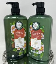 Herbal Essences Argan Oil & Green Tea Shampoo & Conditioner~33.8 FL ( 1L) - $51.98