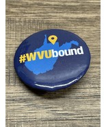 WVU Bound #WVUbound Button Pin West Virginia Mountaineers NCAA Universit... - €6,86 EUR