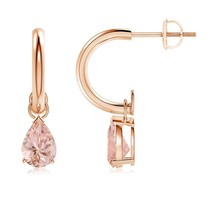 Authenticity Guarantee

ANGARA 1.2 Ct Pear-Shaped Morganite Drop Earrings wit... - $728.10