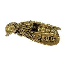 Avispa de oro insecto amuleto tailandés poderoso dinero de caza talisman... - $16.01