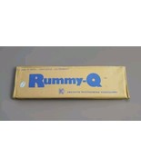 Vintage 1970s Rummy-Q Tile Game w/Zipper Cloth Travel Case Complete - $64.35