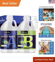 Epoxy Resin 2 Gallon - Crystal Clear Epoxy Resin Kit - Self-Leveling, Hi... - $115.68