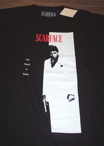 Scarface Movie Poster T-Shirt Mens Medium New w/ Tag Al Pacino - £15.87 GBP