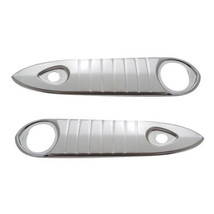 49-50-51-52-53-54 Chevy Door Handle Trim Knuckle Nail Guards Stainless Pair - £19.14 GBP