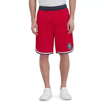 And1 Men&#39;s Basketball Shorts Red 3XL Pockets Drawstring Stretch Waist NEW - $18.37